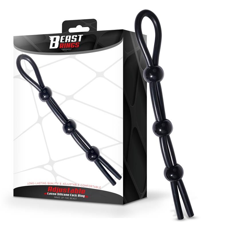 Lasso Adjustable Silicone Cock Ring Lasso Adjustable Silicone Cock Ring