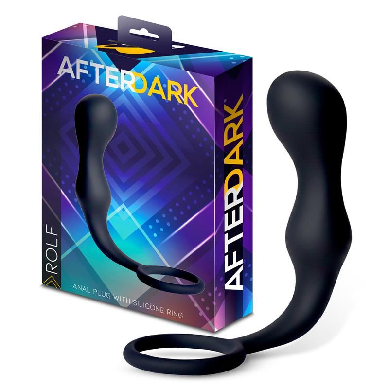 Rolf Anal Plug with Silicone Ring Rolf Anal Plug with Silicone Ring