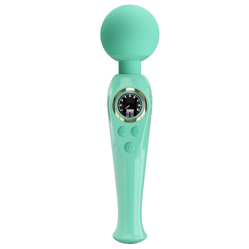 Skyler Massager Wand with Digital Screen Green Skyler Massager Wand with Digital Screen Green