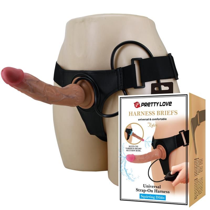 Kyton Strap-On with Squirting Dildo Kyton Strap-On with Squirting Dildo