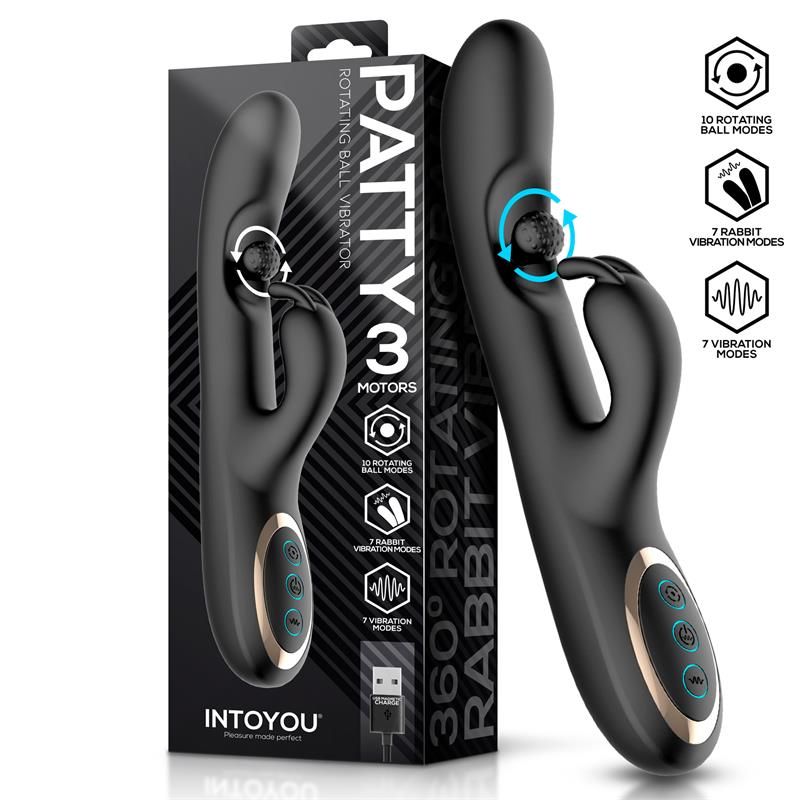 Patty Vibrator with Rotating Ball Patty Vibrator with Rotating Ball