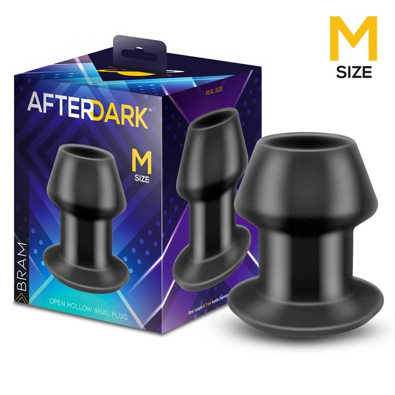 Bram Open Hollow Anal Plug Size M Bram Open Hollow Anal Plug Size M