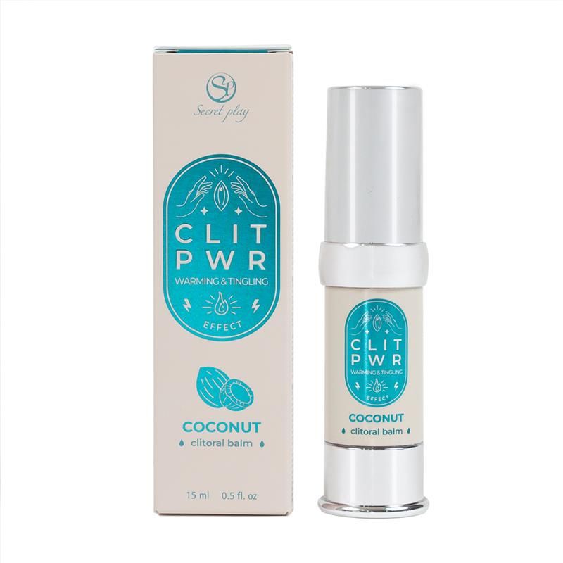 Clit Pwr Cl?toris stimulating balm Coconut 15 ml Clit Pwr Cl?toris stimulating balm Coconut 15 ml