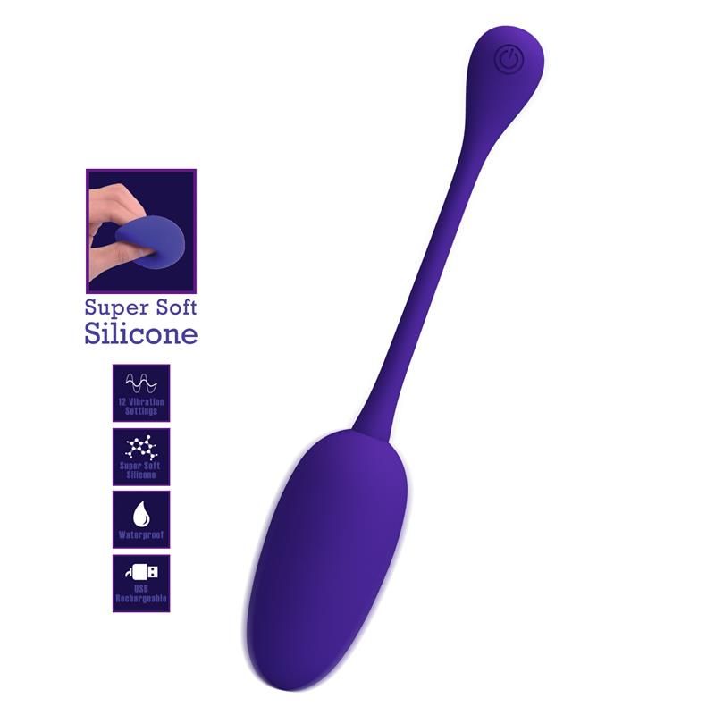 Knucker Vibrating Egg Purple Knucker Vibrating Egg Purple