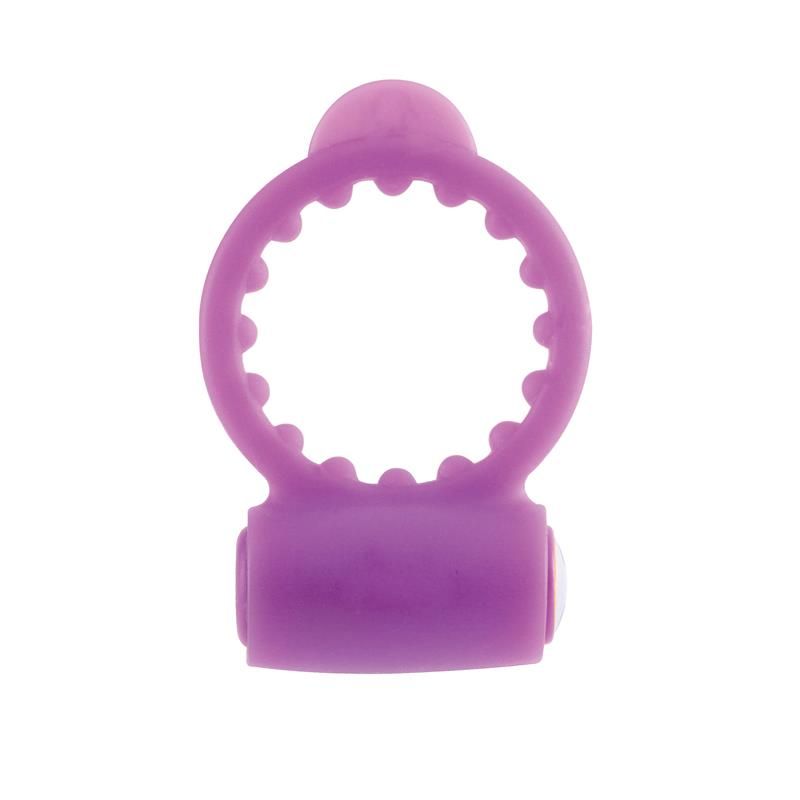 Neon Vibrating Cockring Purple Neon Vibrating Cockring Purple