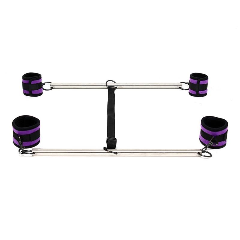 Double Spreader Bar with Suffs Adjustable Purple Double Spreader Bar with Suffs Adjustable Purple