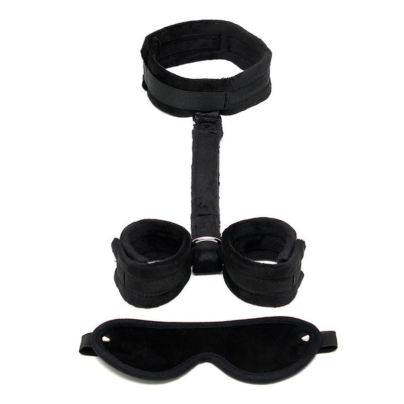 Bondage Set 2 Pieces Black Bondage Set 2 Pieces Black