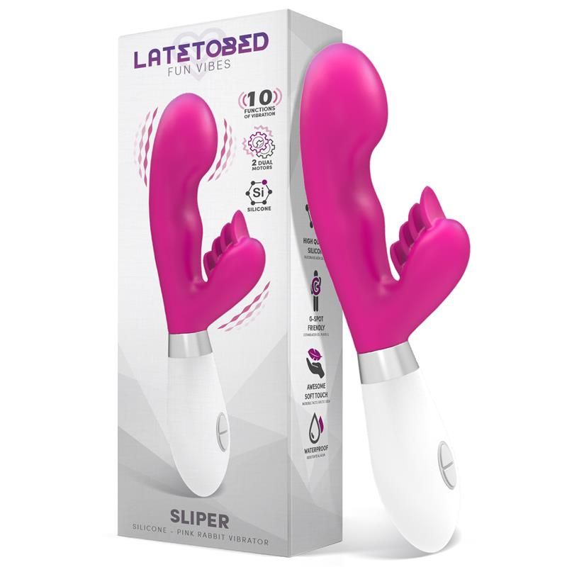 Sliper Rabbit Vibe Silicone Pink Sliper Rabbit Vibe Silicone Pink