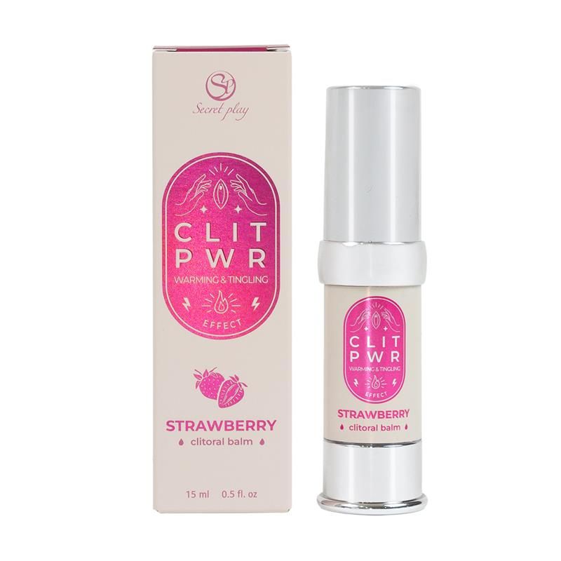 Clit Pwr Cl?toris stimulating balm Strawberry 15 ml Clit Pwr Cl?toris stimulating balm Strawberry 15 ml