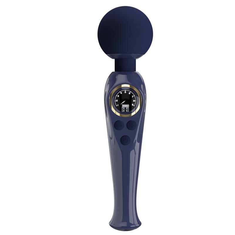 Skyler Massager Wand with Digital Screen Blue Skyler Massager Wand with Digital Screen Blue