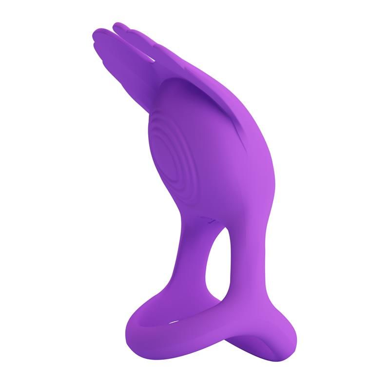 Silas Vibrating Penis Ring Purple Silas Vibrating Penis Ring Purple