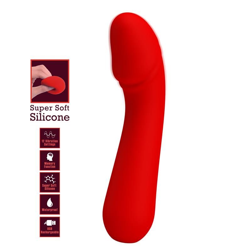 Cetus Vibrator Red Cetus Vibrator Red