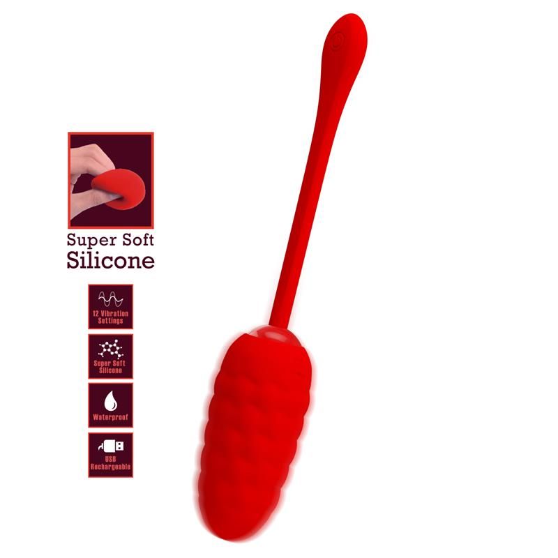 Marina Vibrating Egg Red Marina Vibrating Egg Red