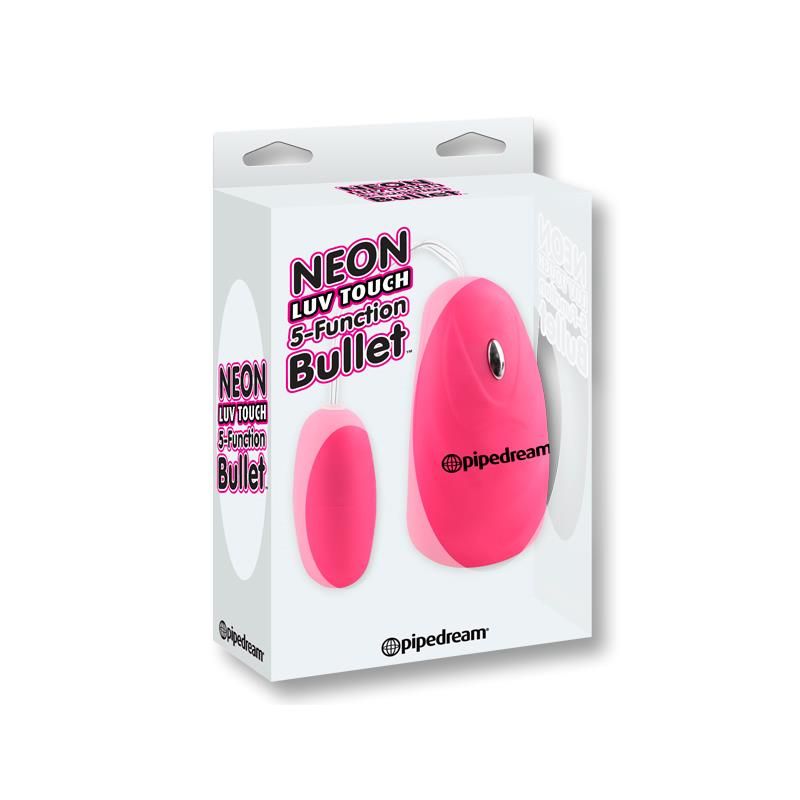 Neon Luv Touch 5-Function Bullet Pink Neon Luv Touch 5-Function Bullet Pink