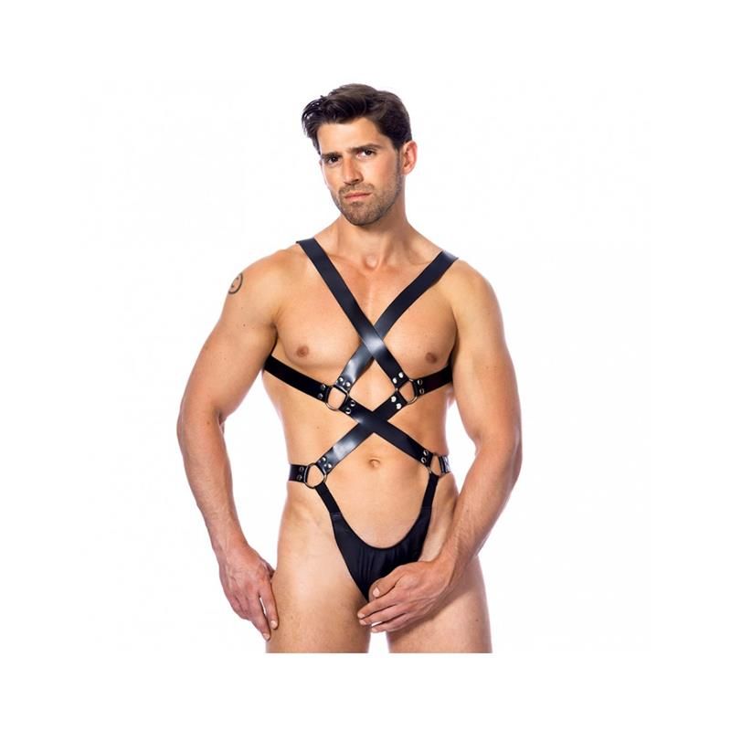 Adjustable Leather Full-Body Harness Adjustable Leather Full-Body Harness