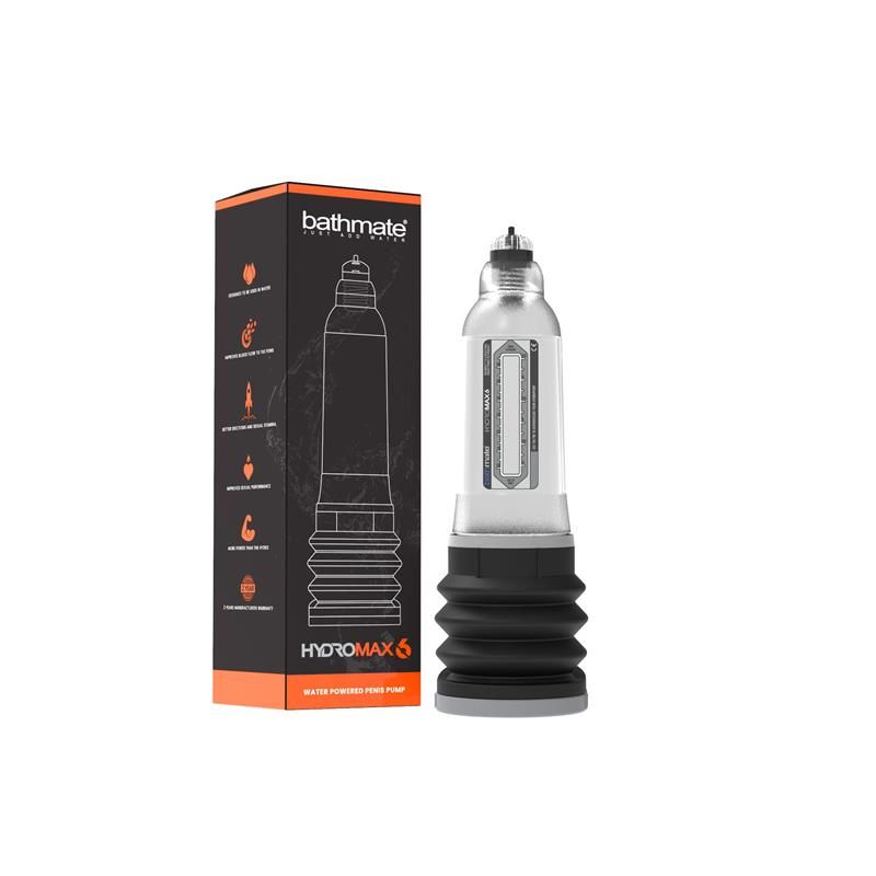 Penis Pump Hydromax6 - Clear Penis Pump Hydromax6 - Clear