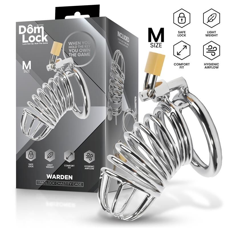 Warden Chastity Cage Size M Warden Chastity Cage Size M
