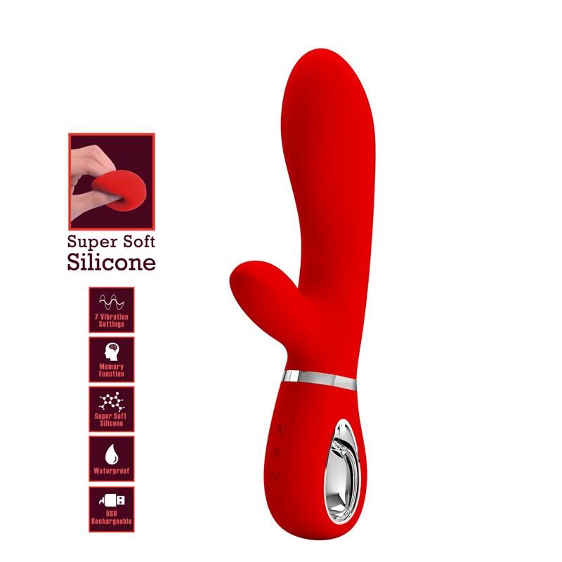 Thomas Vibrator G-Spot Red Thomas Vibrator G-Spot Red