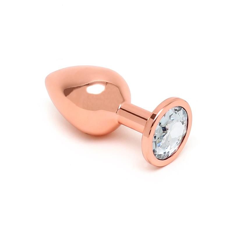 Pisa Butt Plug with Jewel Pisa Rose Gold Pisa Butt Plug with Jewel Pisa Rose Gold