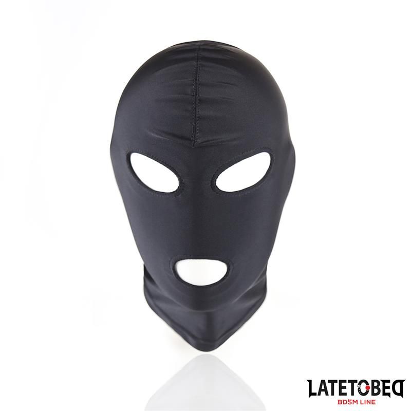 Open Mouth and Eyes Hood Black Open Mouth and Eyes Hood Black