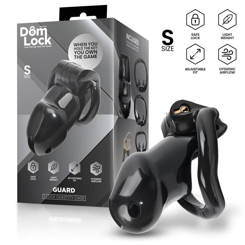 Guard Chastity Cage with Internal Lock Size S