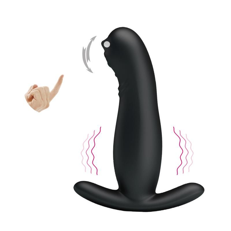 Prostate Massager with Ticling Beads and Vibration Prostate Massager with Ticling Beads and Vibration