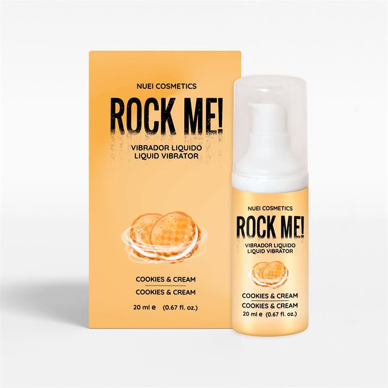 Rock Me! Liquid Vibrator Cookies and Cream 20 ml Rock Me! Liquid Vibrator Cookies and Cream 20 ml