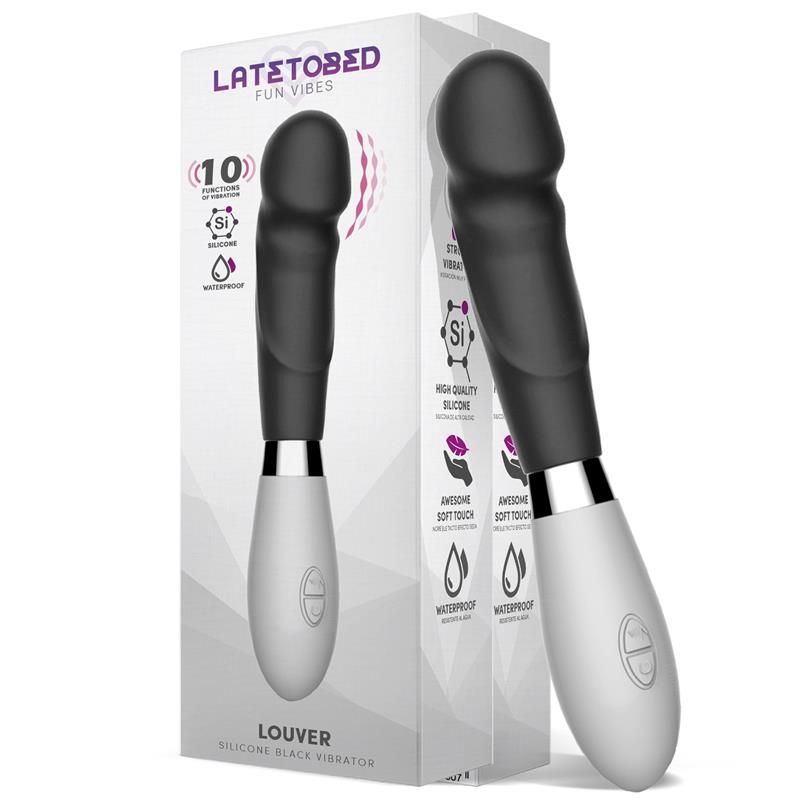 Louver Vibe Silicone Black Louver Vibe Silicone Black