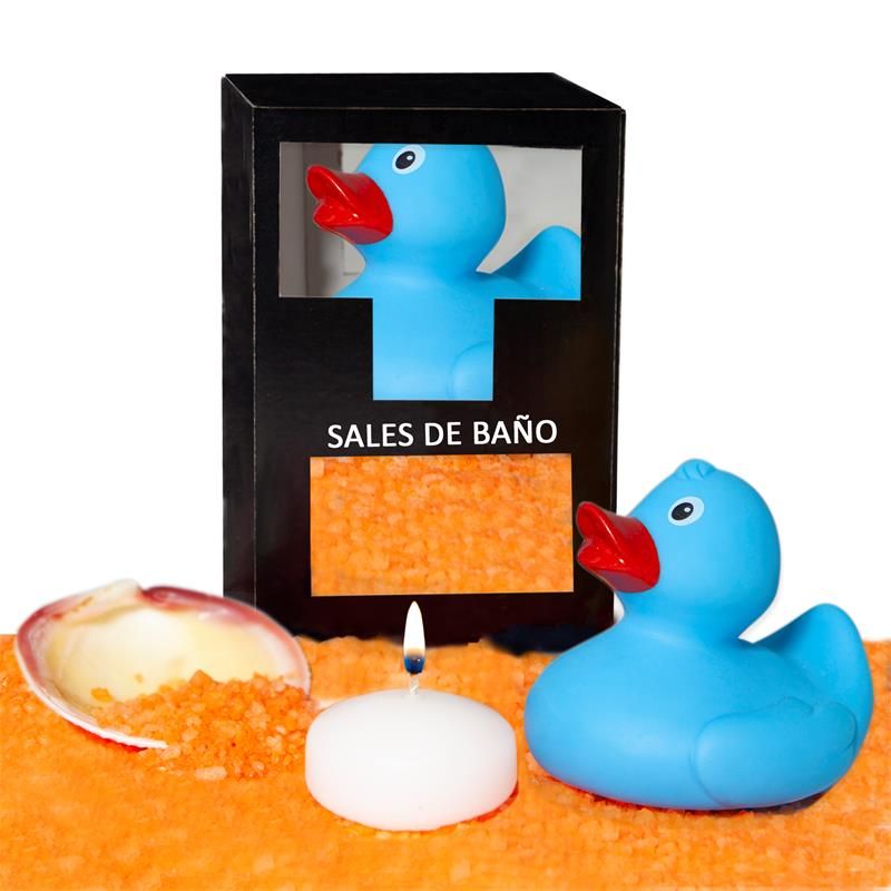 Set Bath Salts Aroma Mango, Duck, Candle and Shell 150 gr Set Bath Salts Aroma Mango, Duck, Candle and Shell 150 gr