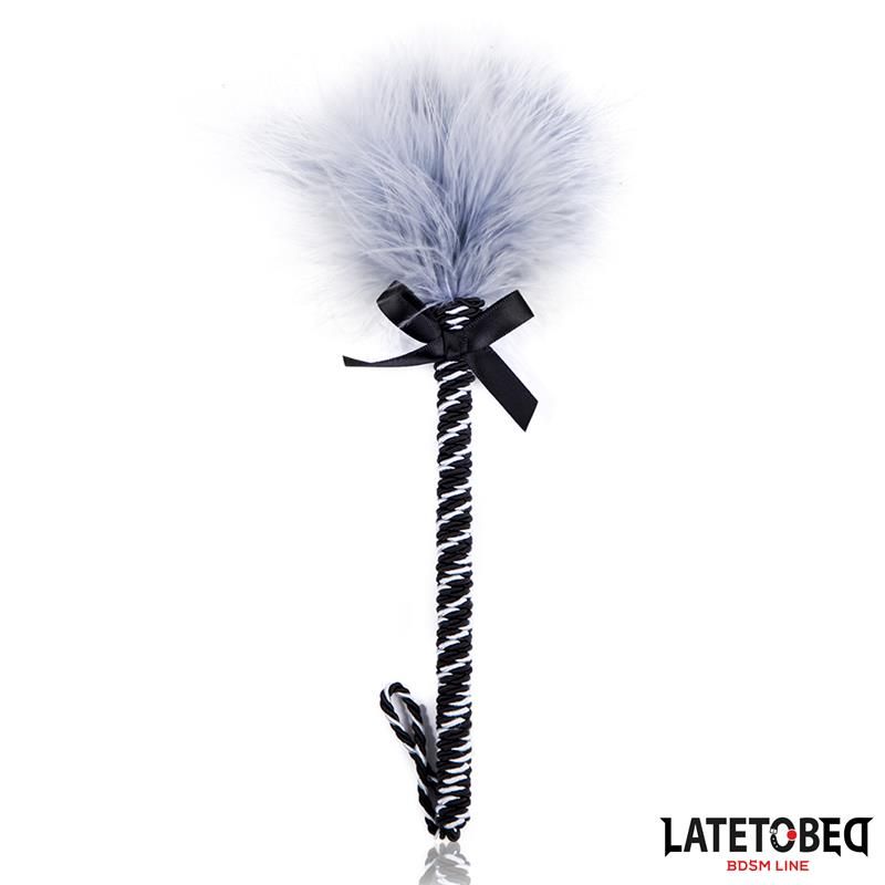 Feather Tickler with Bowknot 25cm Feather Tickler with Bowknot 25cm