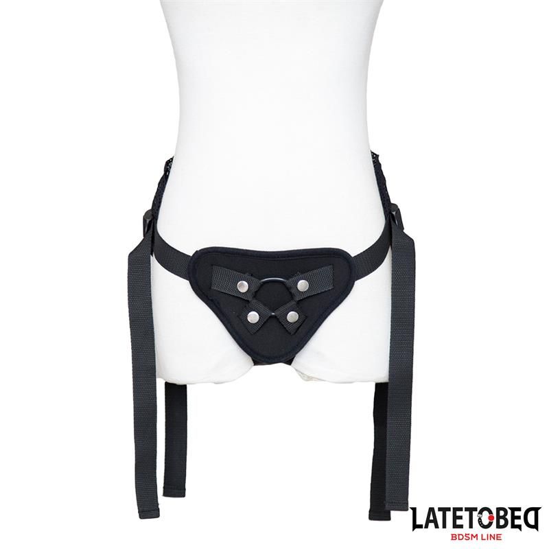 Lace Edge Strap On with Silicone Ring Lace Edge Strap On with Silicone Ring