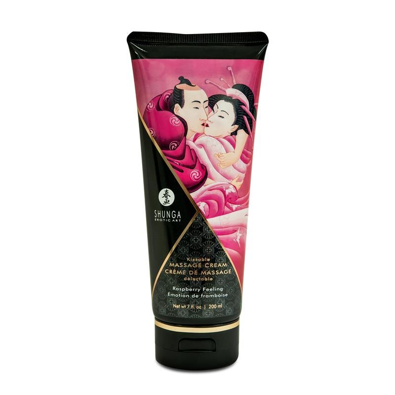 Shunga Massage Cream Raspberry Aroma Shunga Massage Cream Raspberry Aroma