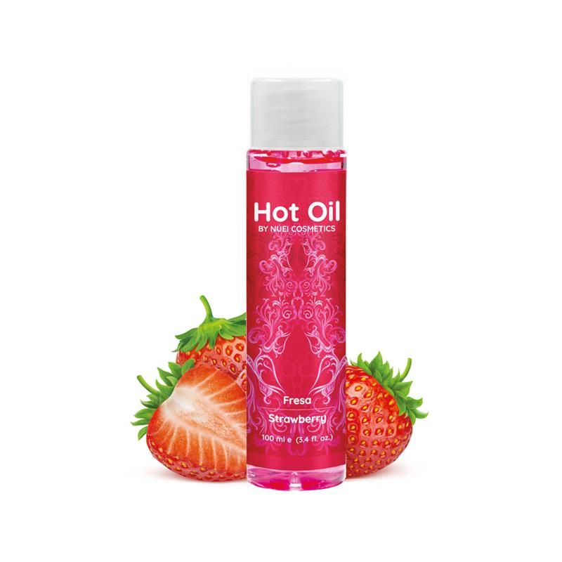 Nuei Hot Oil Warm Efect Strawberry 100 ml Nuei Hot Oil Warm Efect Strawberry 100 ml