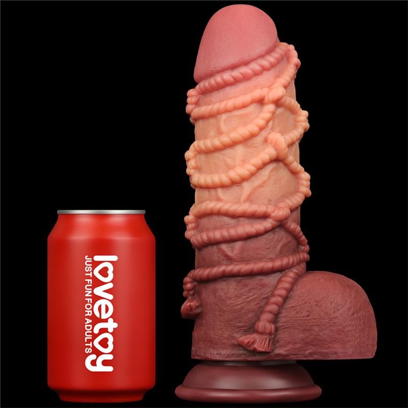 Dildo Dual Layer King Size Nature 9.5 Dildo Dual Layer King Size Nature 9.5