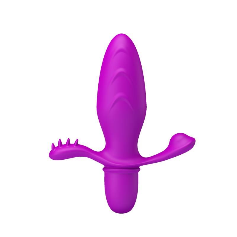 Butt Plug with Vibration Fitch Purple Butt Plug with Vibration Fitch Purple
