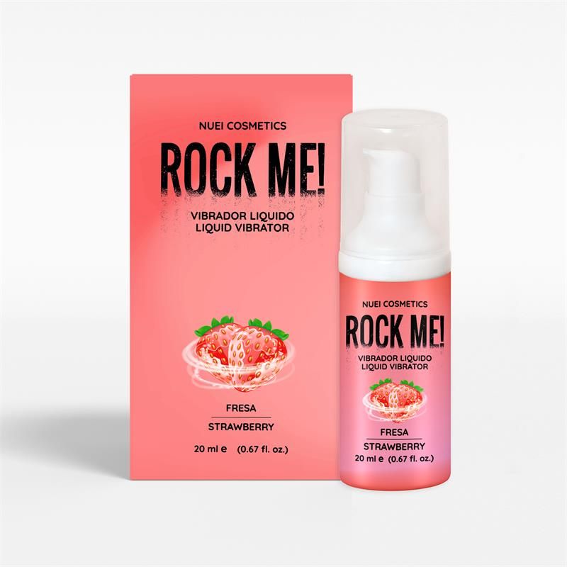 Rock Me! Liquid Vibrator Strawberry 20 ml Rock Me! Liquid Vibrator Strawberry 20 ml