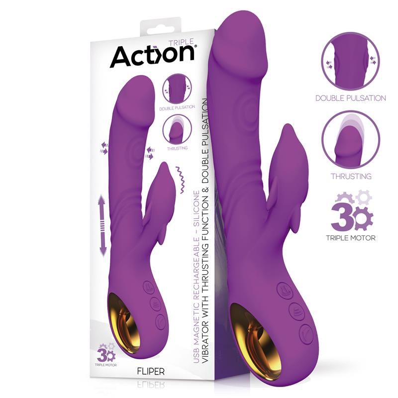 Fliper Vibe with Thrusting and Doble Pulsation 3 Motors Fliper Vibe with Thrusting and Doble Pulsation 3 Motors
