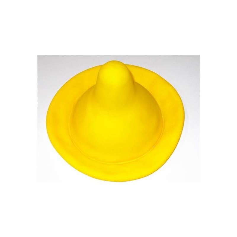 Yellow Condom Cap Yellow Condom Cap