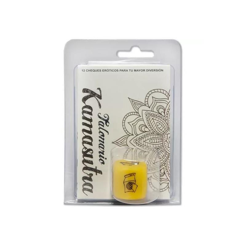 Dice set of objects and a kamasutra checkbook Dice set of objects and a kamasutra checkbook