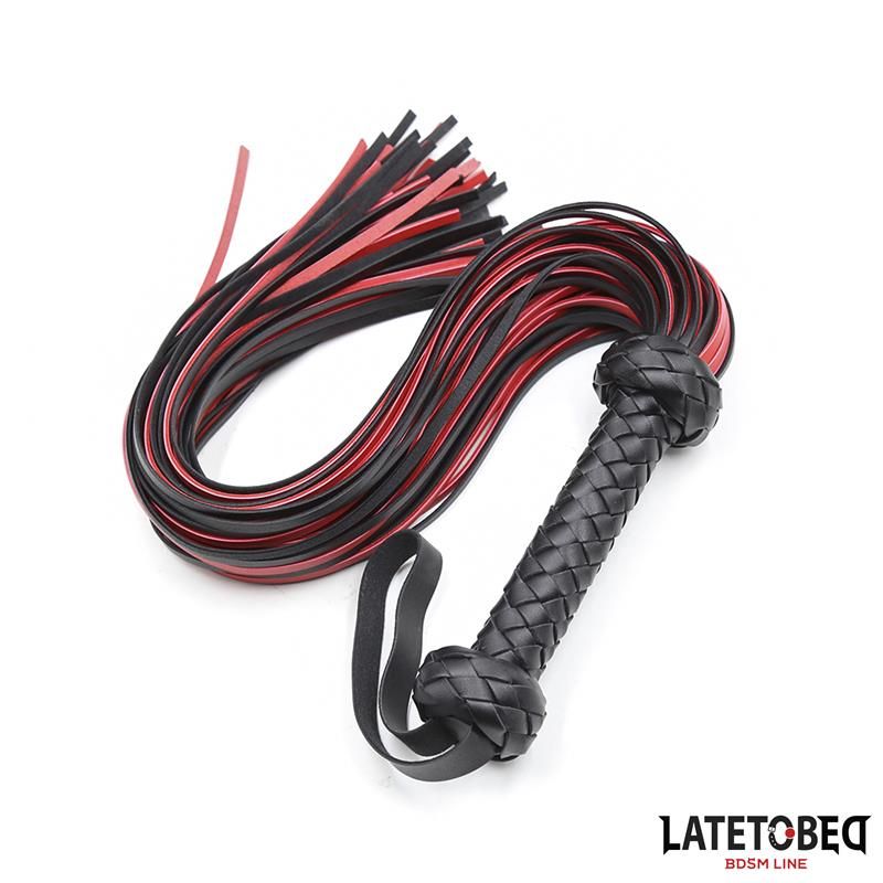 Red Black Flogger 65 cm Red Black Flogger 65 cm
