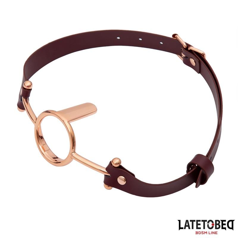 Leather O Ring Gag Leather O Ring Gag