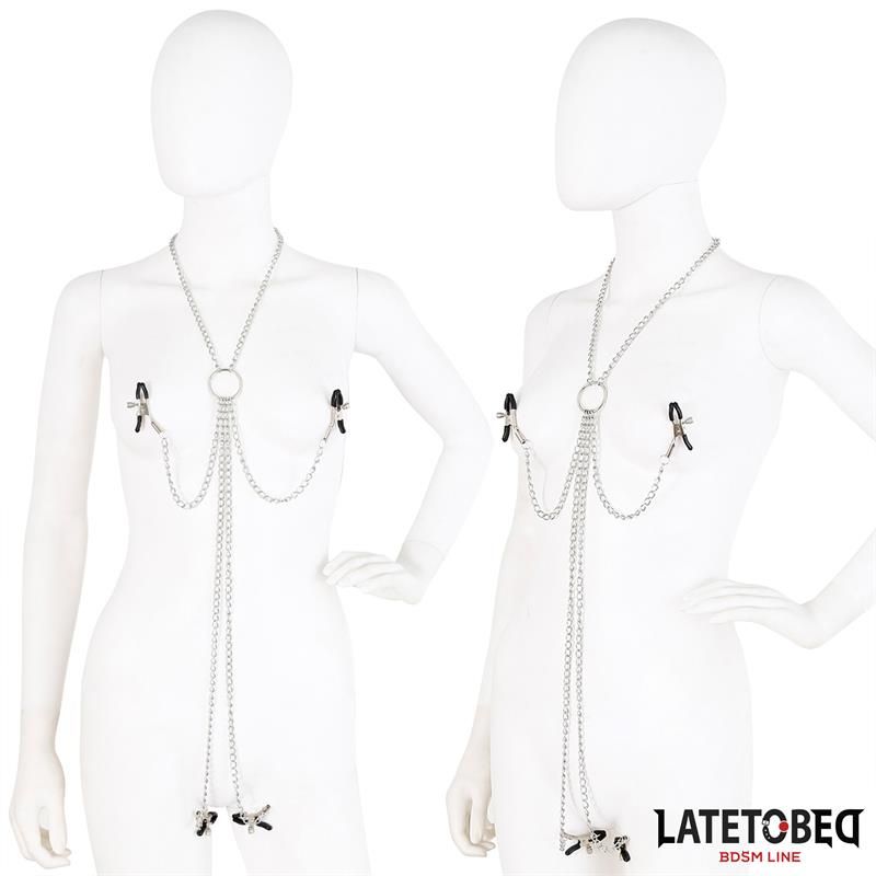 Nipple Clamps and Clit Clamps Chain Nipple Clamps and Clit Clamps Chain