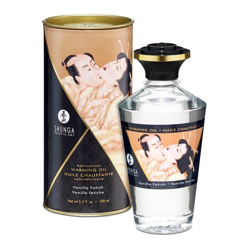 Shunga Warming Massage Oil Vanilla Aroma Shunga Warming Massage Oil Vanilla Aroma