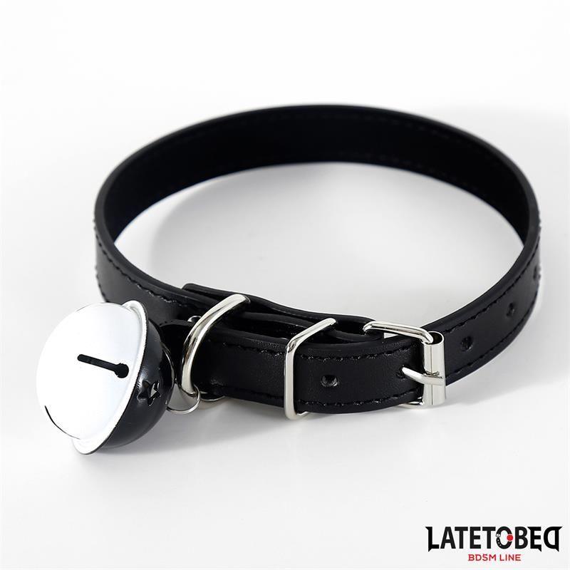 Collar with Bell Black Adjustable Collar with Bell Black Adjustable