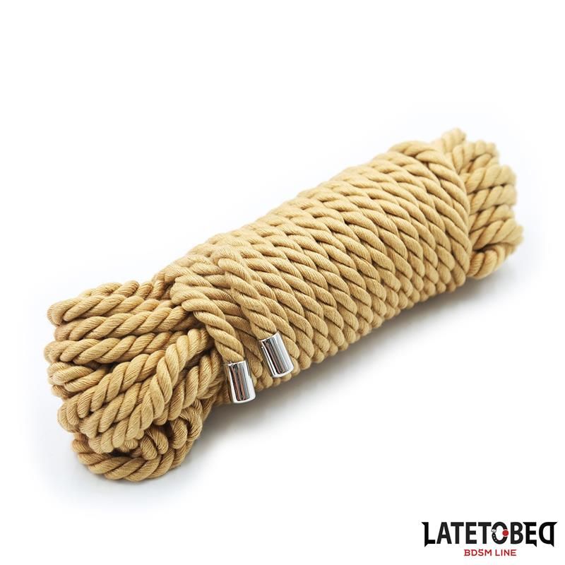 Bondage Rope with Metal Details 10m Bondage Rope with Metal Details 10m