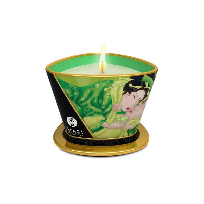 Shunga Candle Massage Green Exotic Shunga Candle Massage Green Exotic