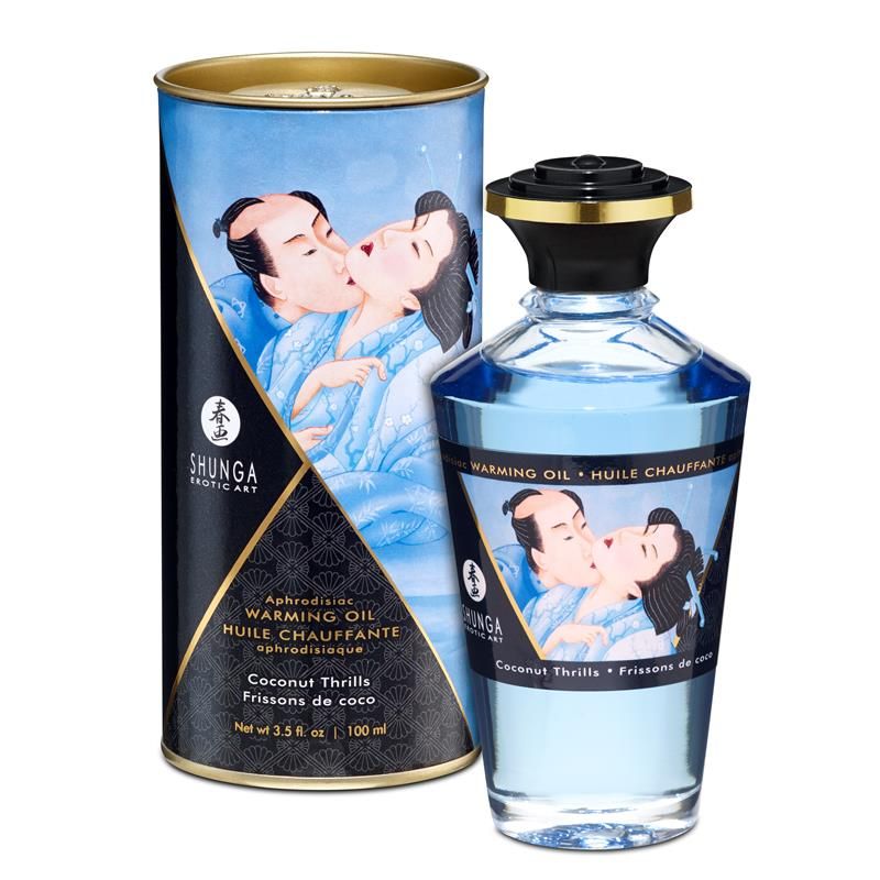 Shunga Warming Massage Oil Coconut Aroma Shunga Warming Massage Oil Coconut Aroma