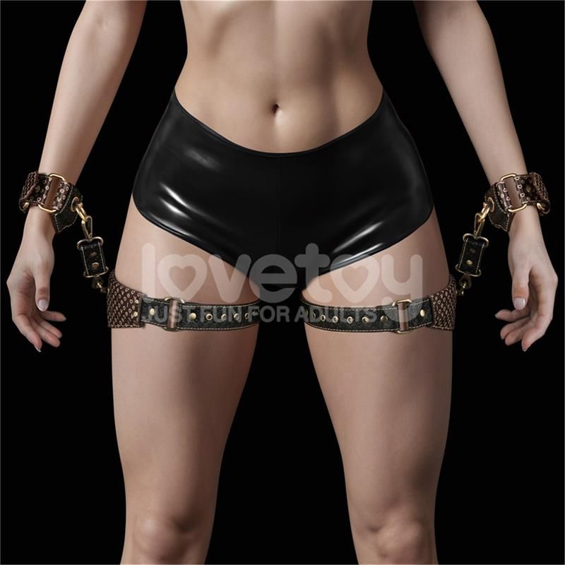 Rebellion Reign Thigh Cuffs Set Rebellion Reign Thigh Cuffs Set
