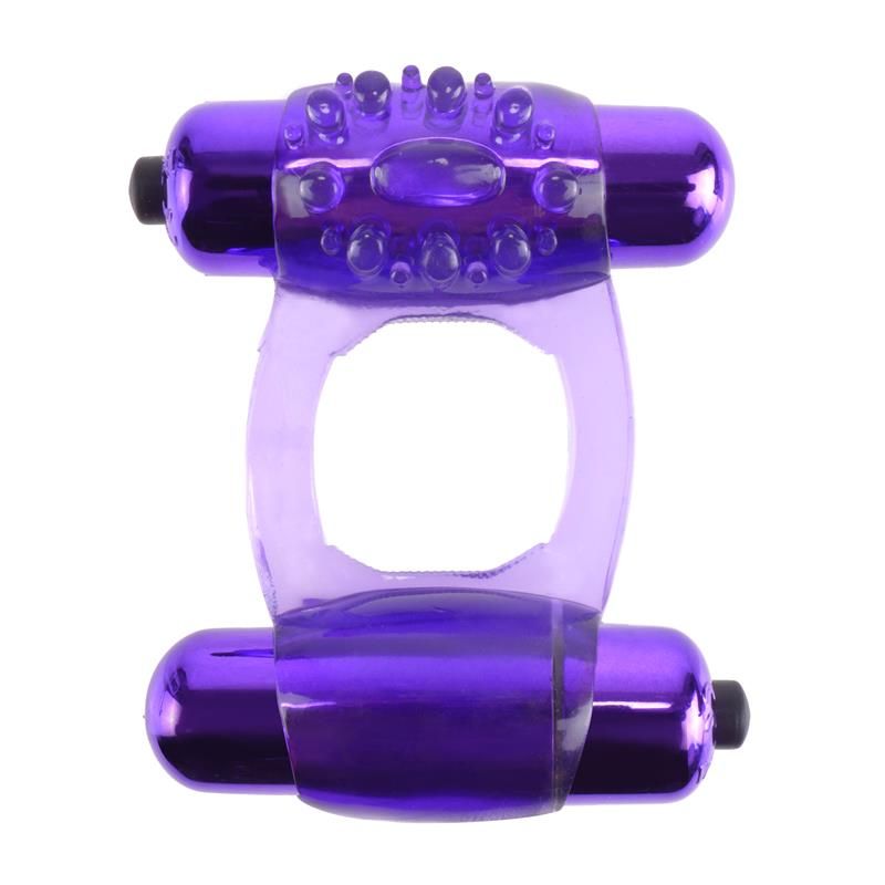 Fantasy C-Ringz Duo-Vibrating Super Ring Purple Fantasy C-Ringz Duo-Vibrating Super Ring Purple