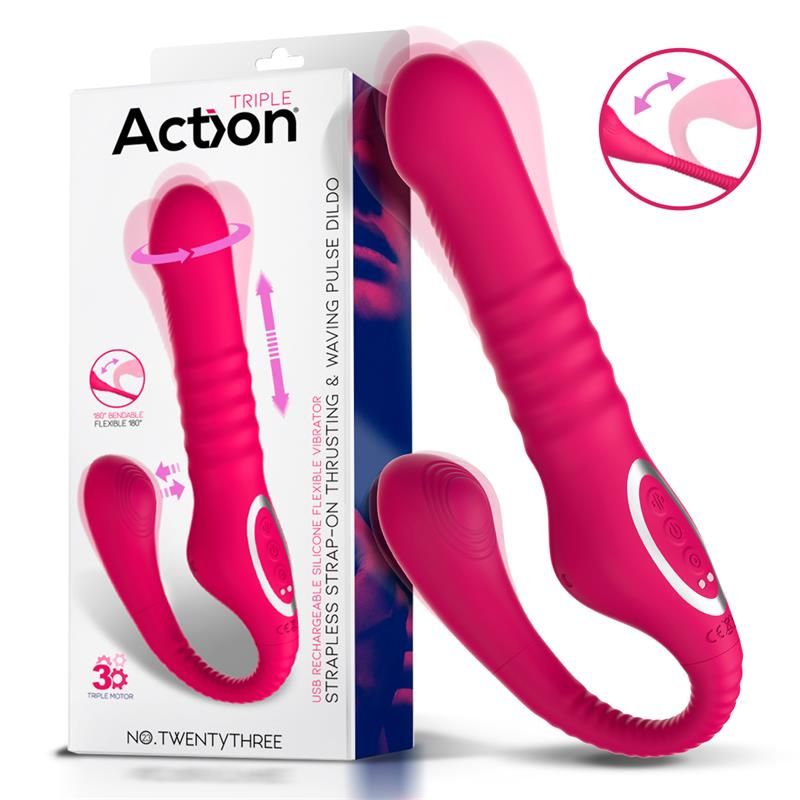 No. TwentyThree Double Vibe Pulsation and Thrusting Flexible 180? No. TwentyThree Double Vibe Pulsation and Thrusting Flexible 180?